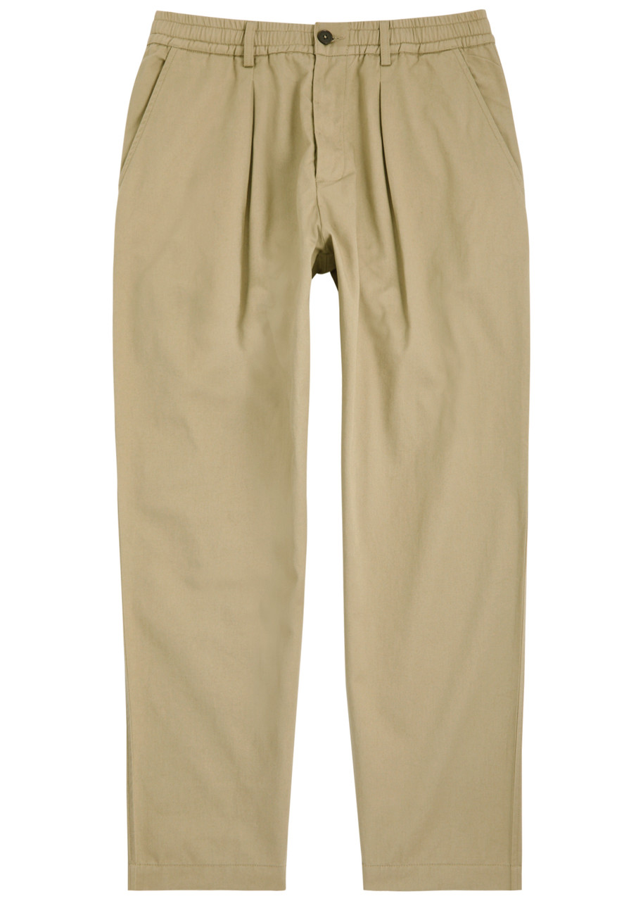 Universal Works Pleated Cotton-twill Trousers