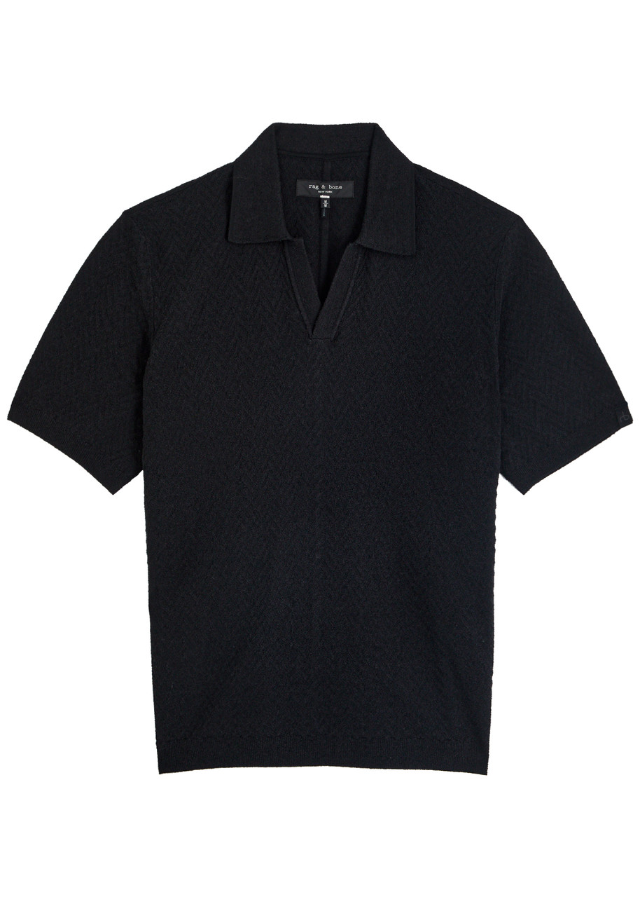 Rag & Bone Zuma Terry Polo Shirt