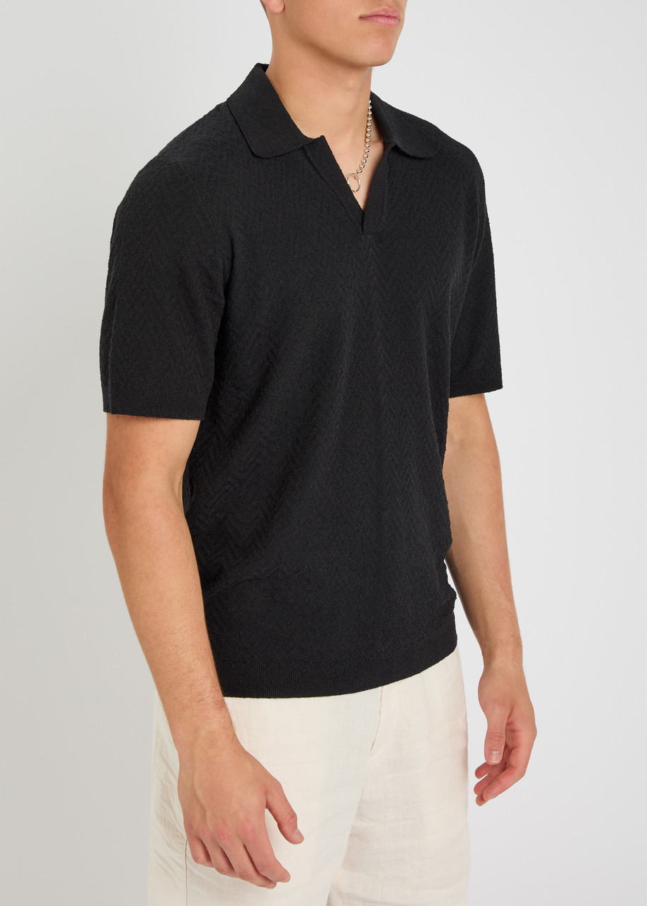 Rag & Bone Zuma Terry Polo Shirt