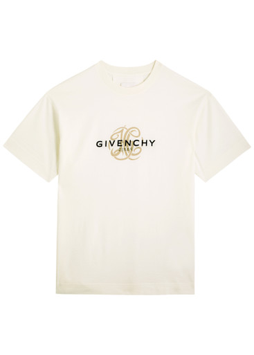 GIVENCHY Logo-printed cotton T-shirt | Harvey Nichols