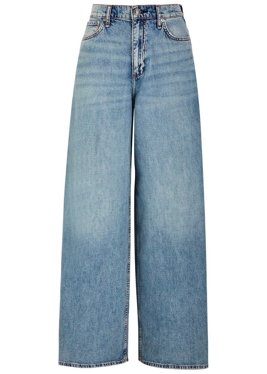 Rag & Bone Featherweight Sofie Wide-leg Jeans