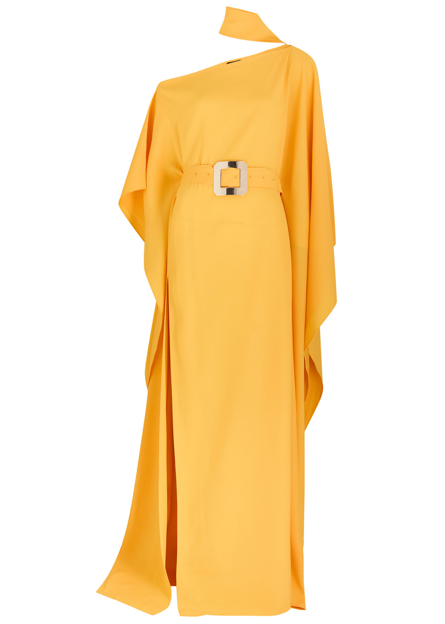 Taller Marmo Taylor Crepe Maxi Kaftan Dress