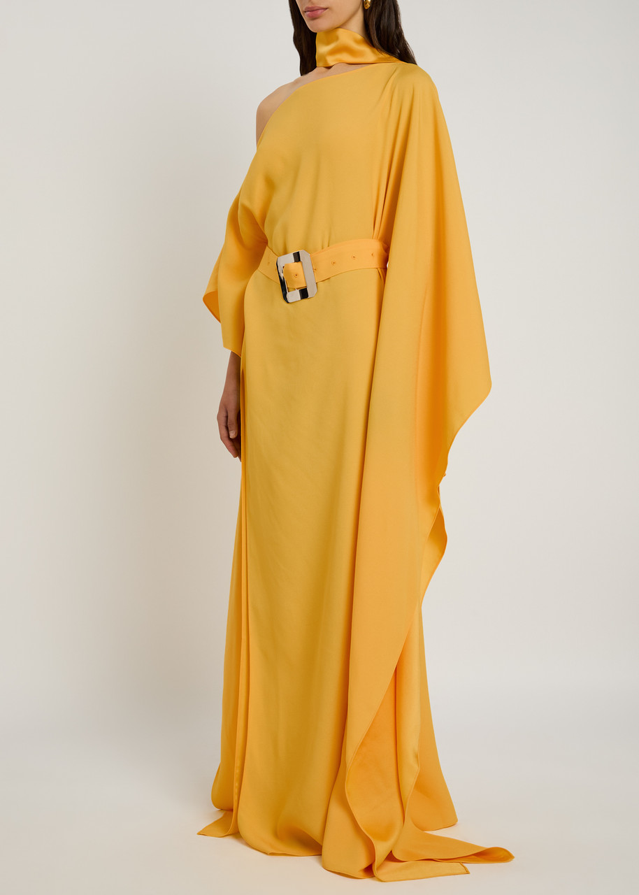 Taller Marmo Taylor Crepe Maxi Kaftan Dress
