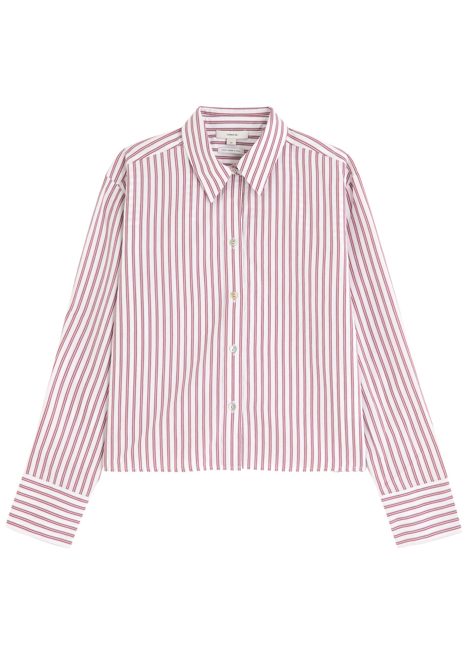 Vince Striped Button-up Shirt