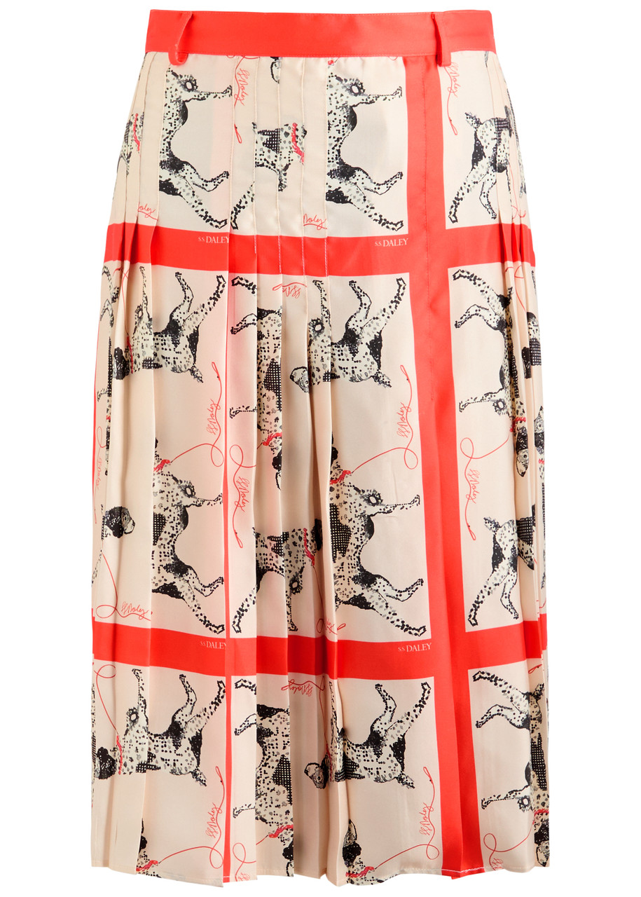 SS Daley Pointer Printed Silk Midi Skirt – Multicoloured 1 – 10 (UK10 / S) SS Daley Pointer Printed Silk Midi Skirt – Multicoloured 1 – 10 (UK10 / S)