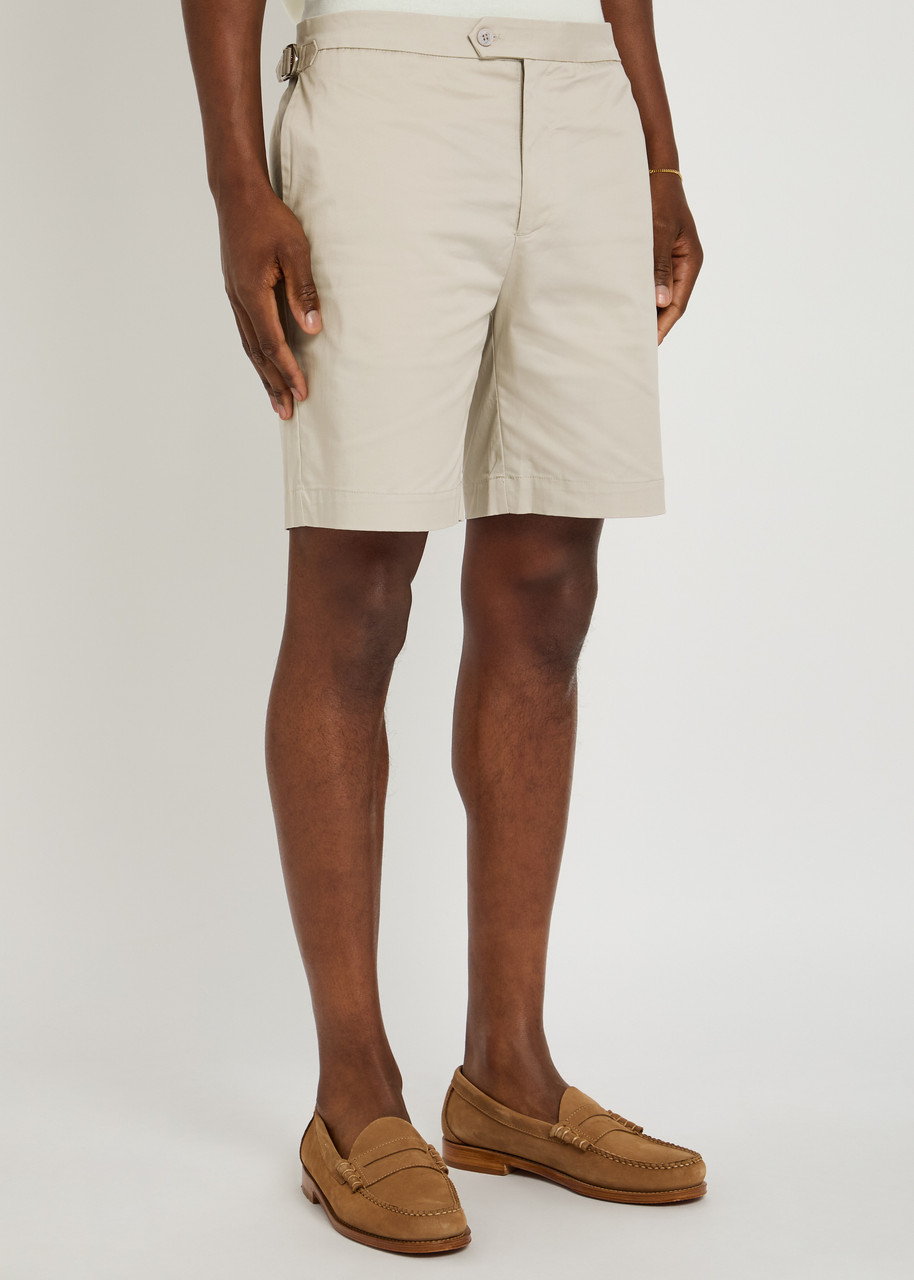Raith Pecori Stretch-cotton Tailored Shorts