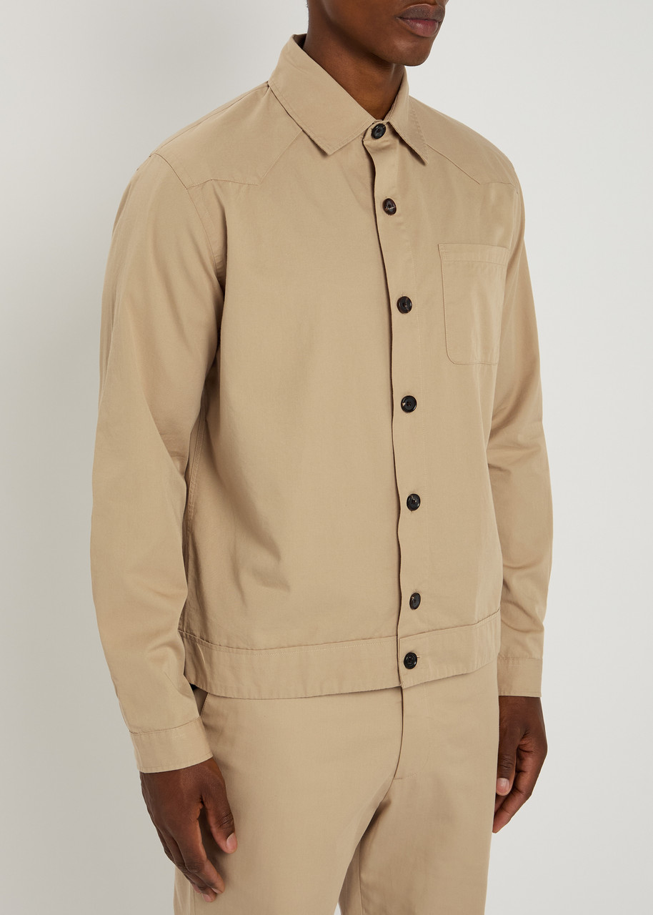 Oliver Spencer Witley Cotton Overshirt Jacket