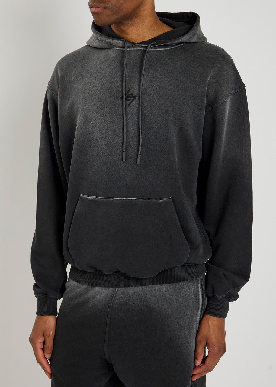 Represent 247 Motion Oversized Hooded Cotton Sweatshirt