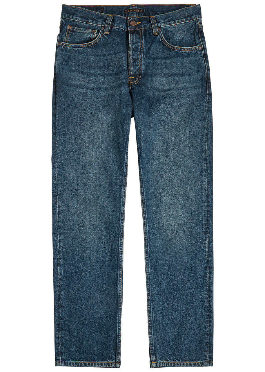 Nudie Jeans Rad Rufus Straight-leg Jeans - Indigo - 36 (W36 / XL)
