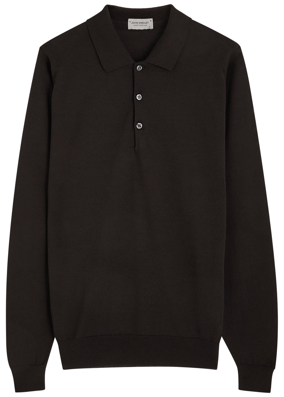 John Smedley Belper Wool Polo Shirt