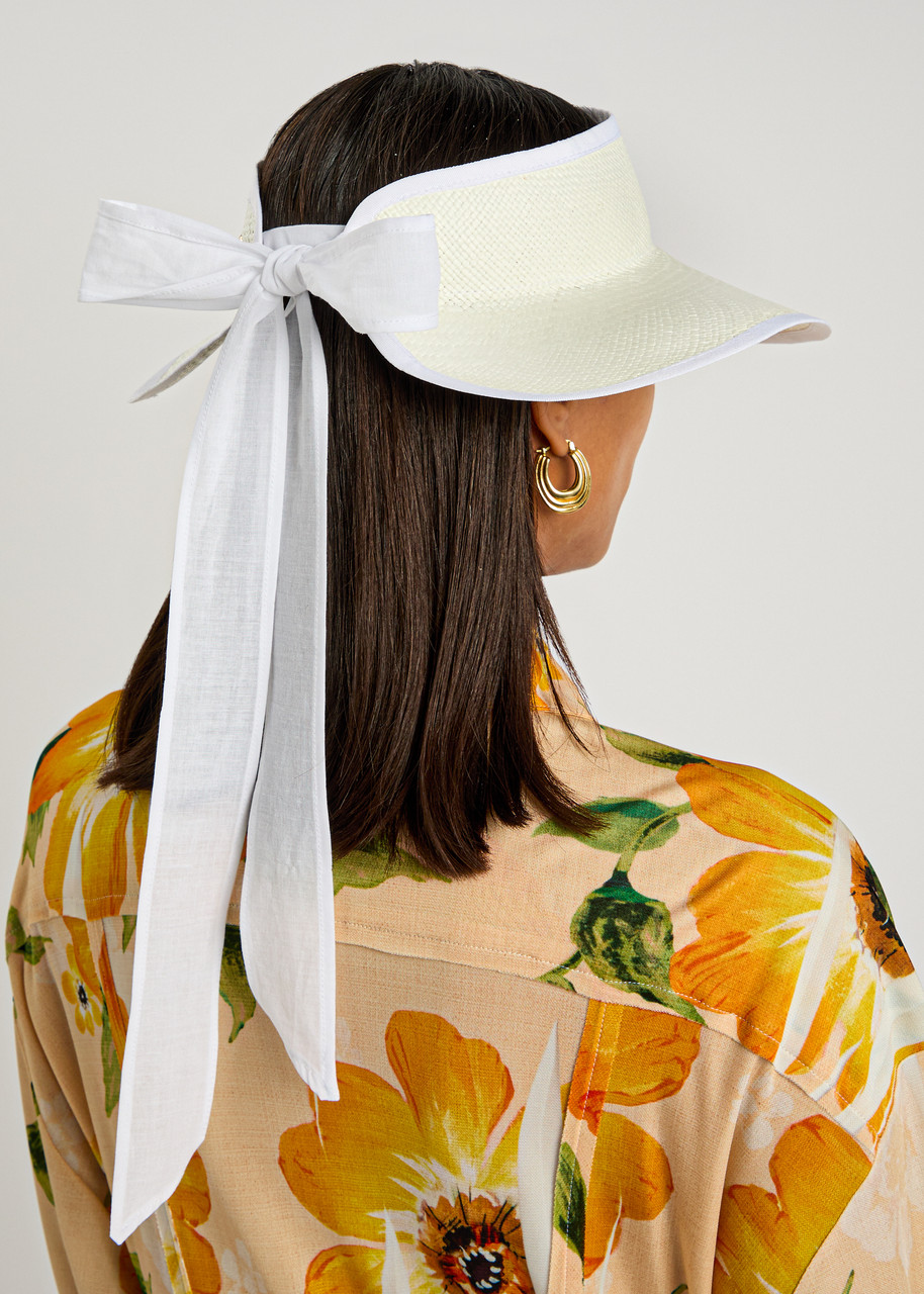 Sensi Studio Long Brim Straw Visor