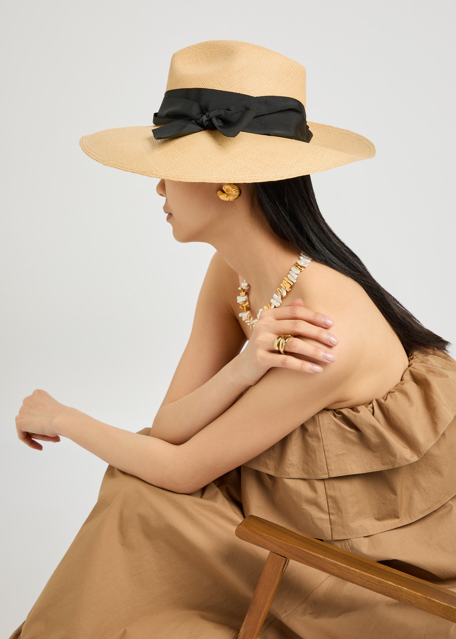 Sensi Studio Panama Straw Sun Hat