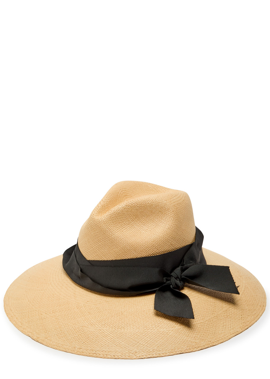  Sensi Studio Panama Straw Sun Hat - Beige - M 