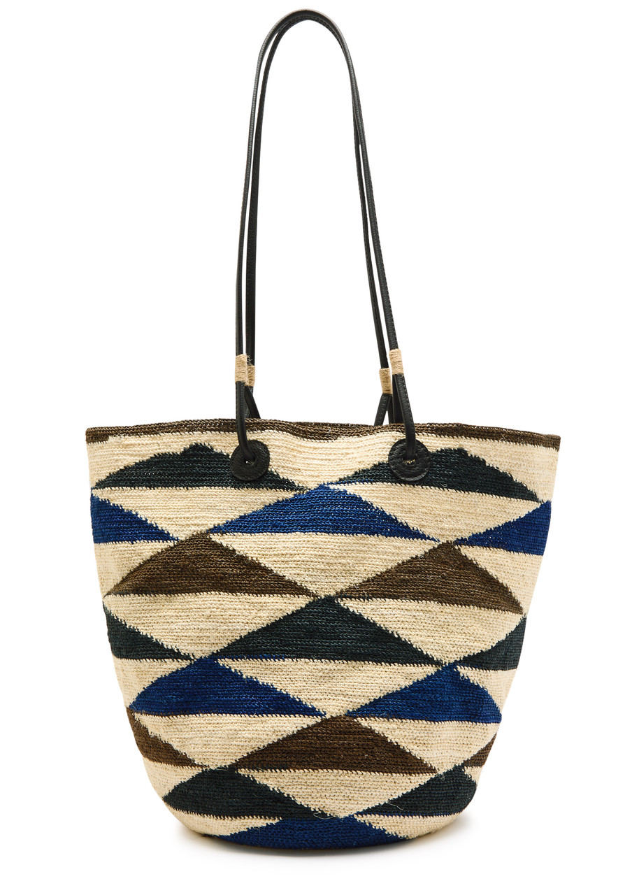 Sensi Studio Shigra Medium Carry All Straw Tote Bag