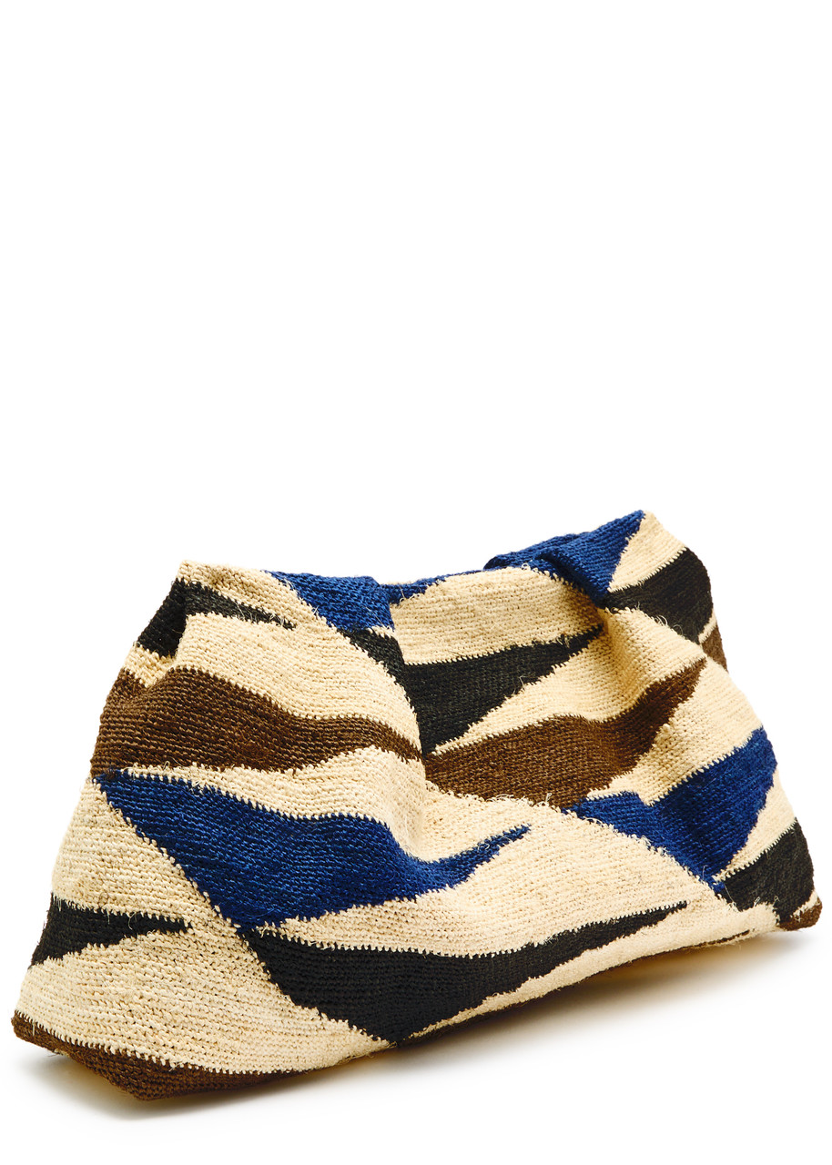 Sensi Studio Sisal Straw Clutch