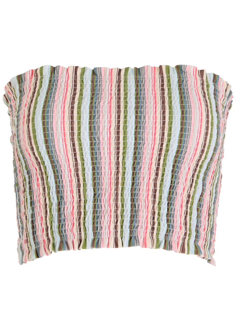 Faithfull The Brand Elisa Striped Bikini top - Multicoloured - M (UK12 / M)