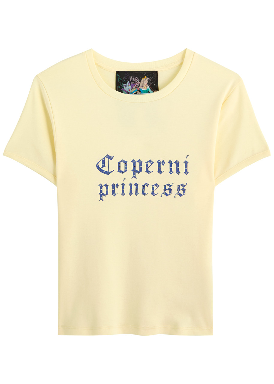 Coperni Fitted T-shirt With Playful Graphic And Round Neckline