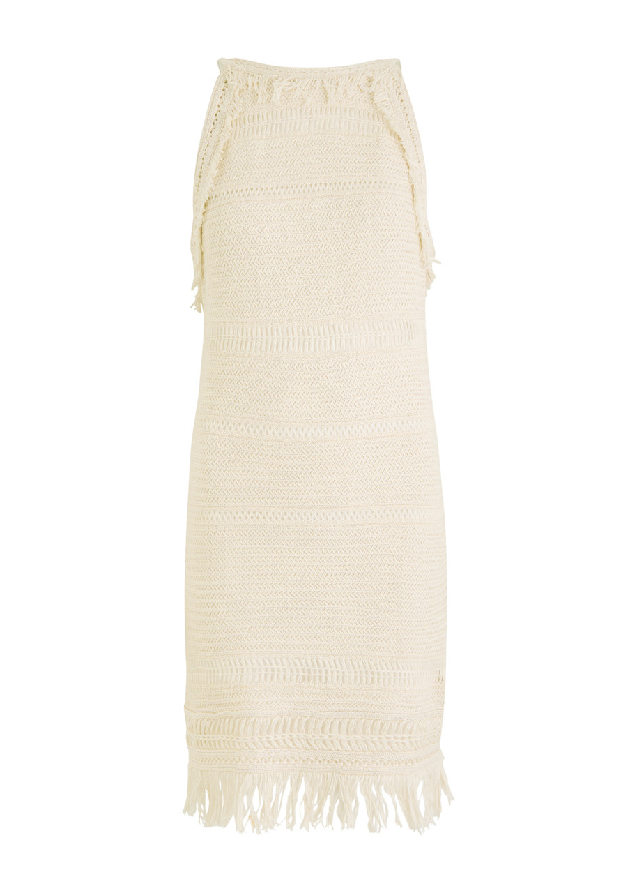 Isabel Marant étoile Aralia Cotton-knit Mini Dress - Ecru