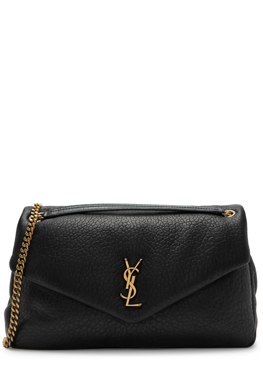 Saint Laurent Calypso Large Padded Leather Shoulder Bag