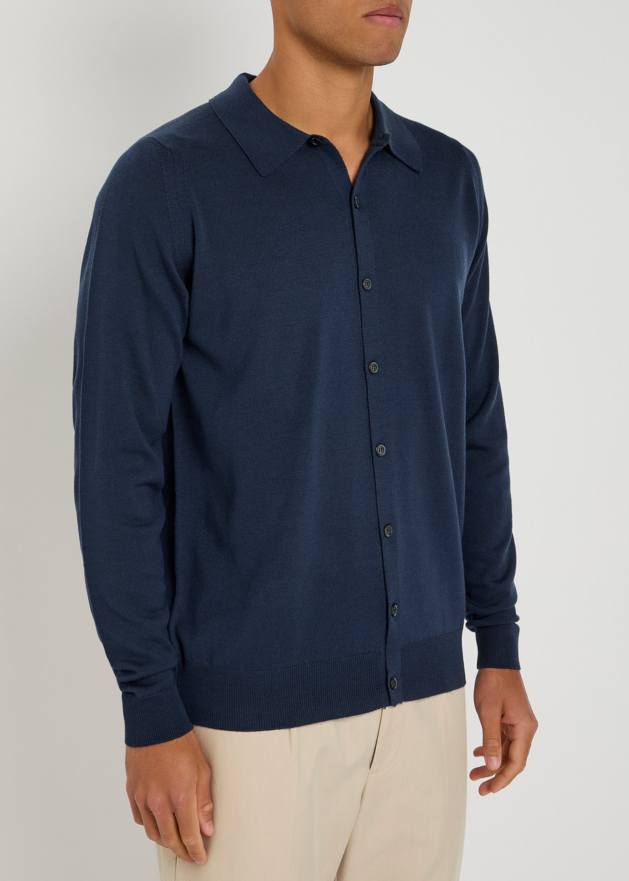 John Smedley Tibor Wool Cardigan