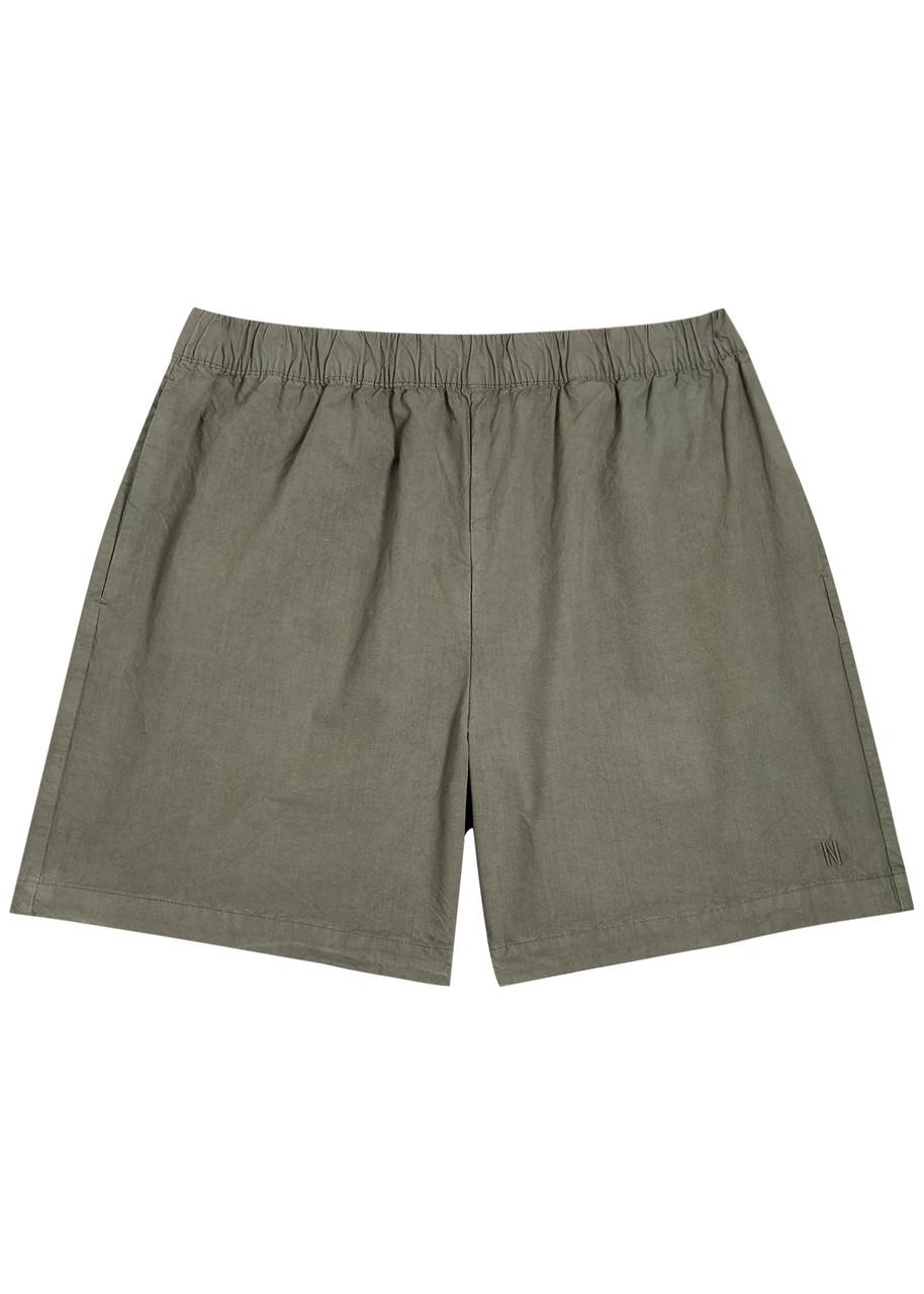 Norse Projects Per Cotton-blend Shorts - Khaki - M
