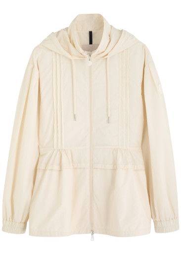 MONCLER Vabre pintuck shell jacket | Harvey Nichols
