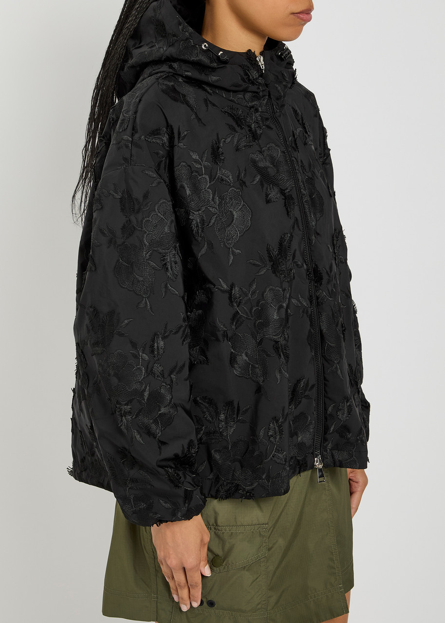 Moncler Charmeil Floral-jacquard Shell Jacket