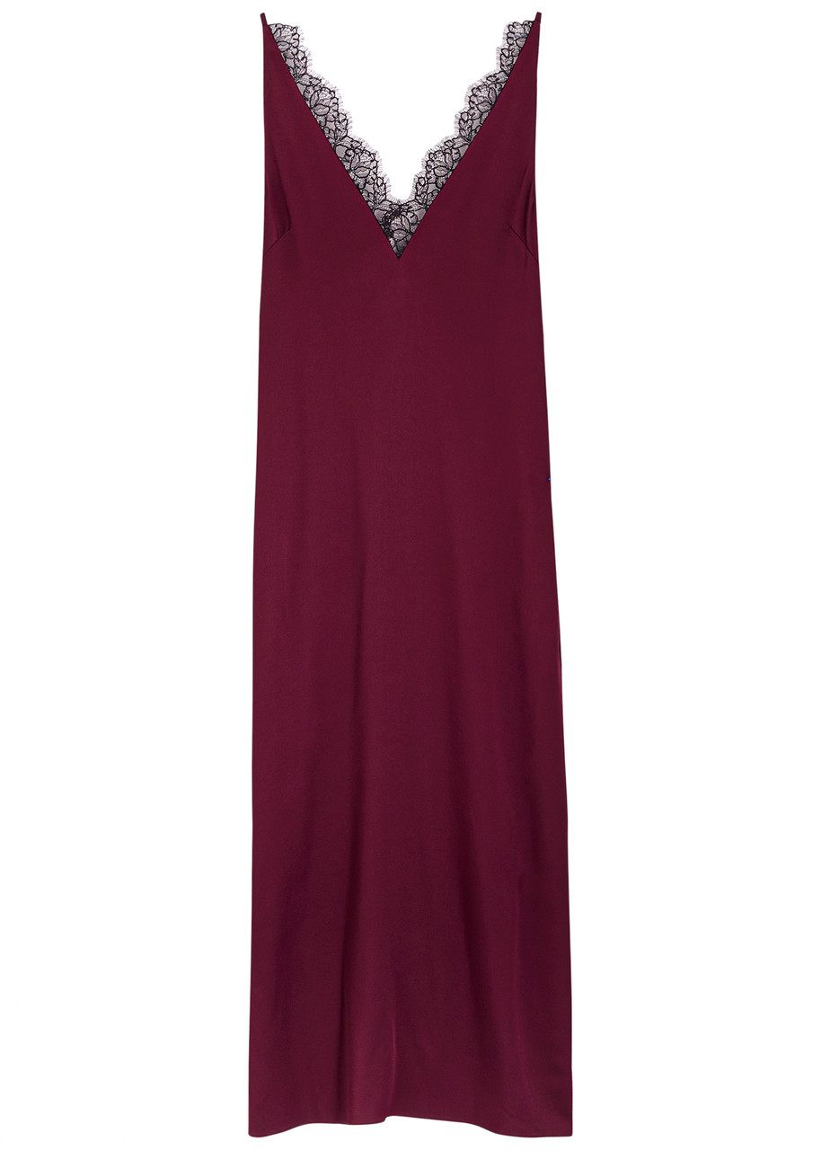 Stella Mccartney Satin Slip Dress