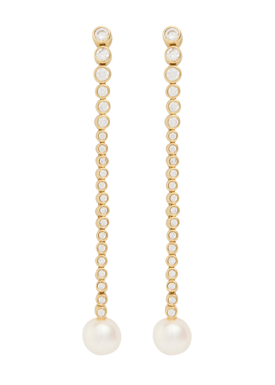 Ragbag Odile Chandelier 18kt Gold-plated Drop Earrings