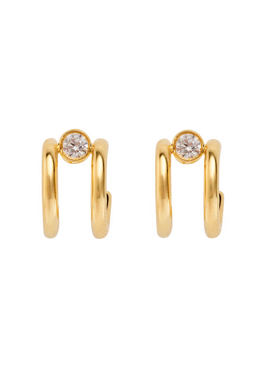 Ragbag Odile 18kt Gold-plated Hoop Earrings