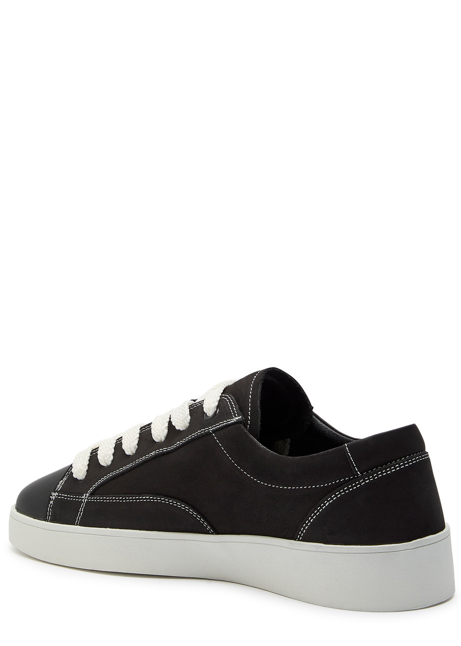 Jude Llow Nico Panelled Nubuck Leather Sneakers
