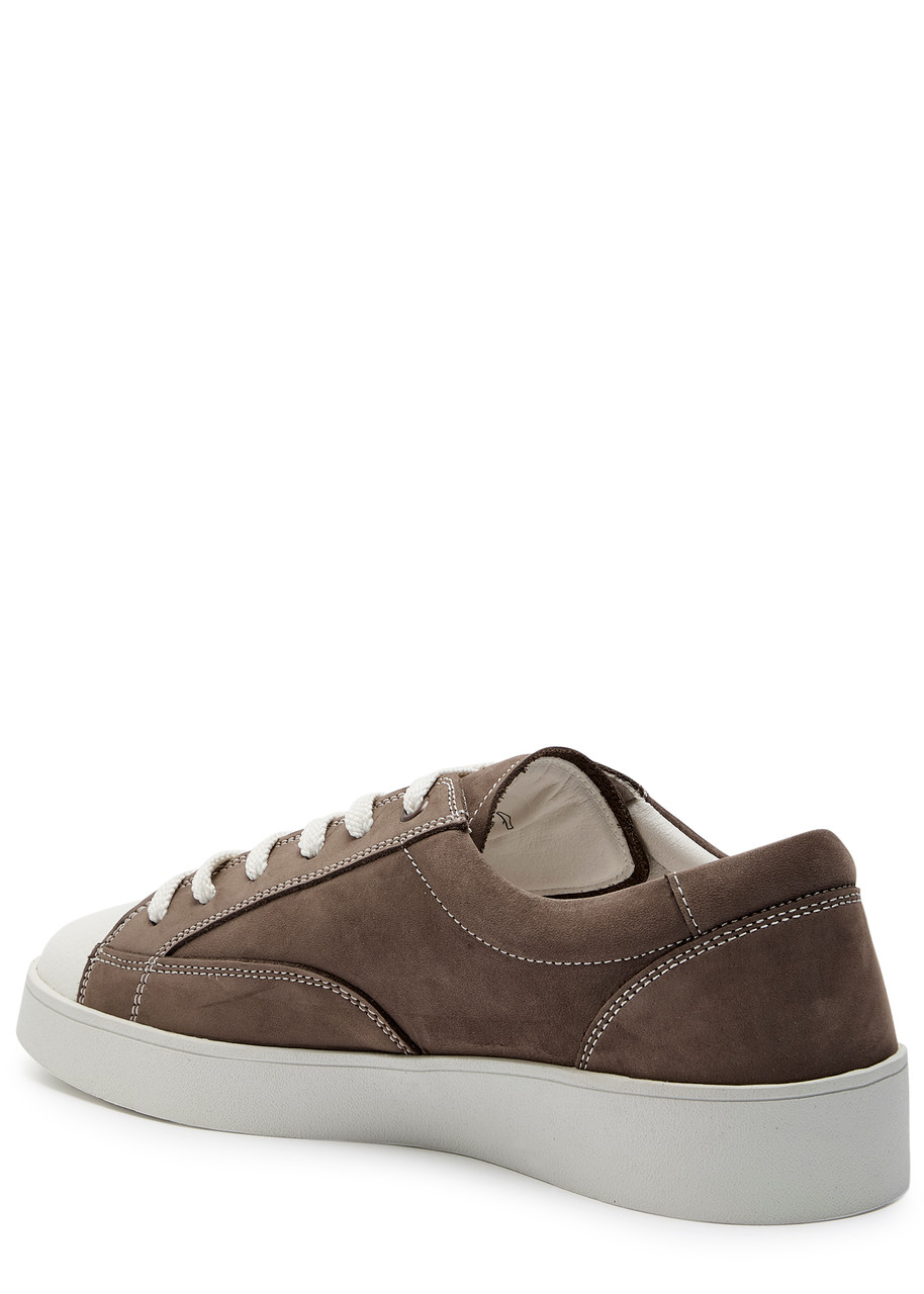 Jude Llow Nico Panelled Nubuck Leather Sneakers