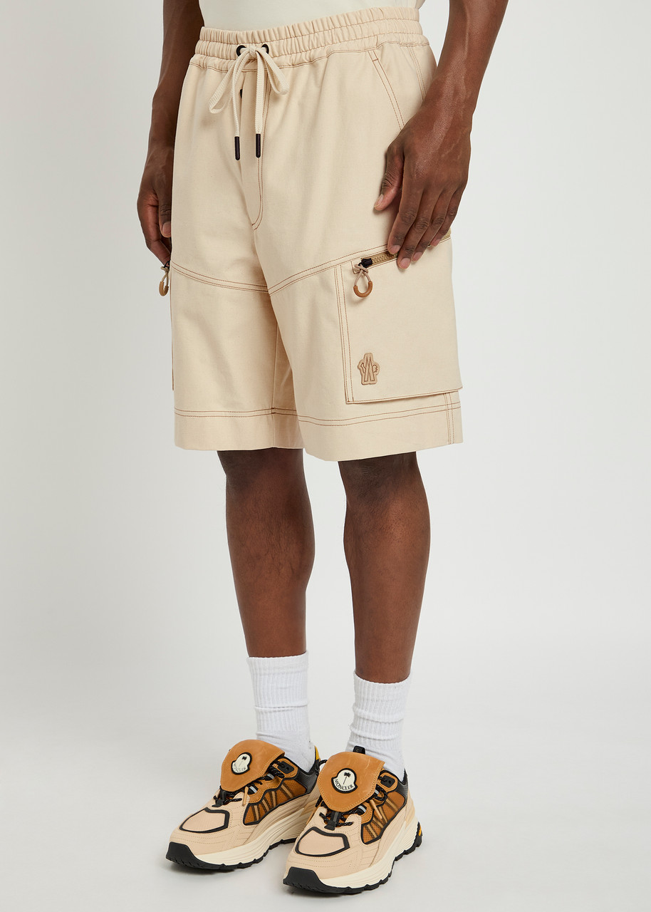 Moncler Bermuda Elastic Waistband Shorts