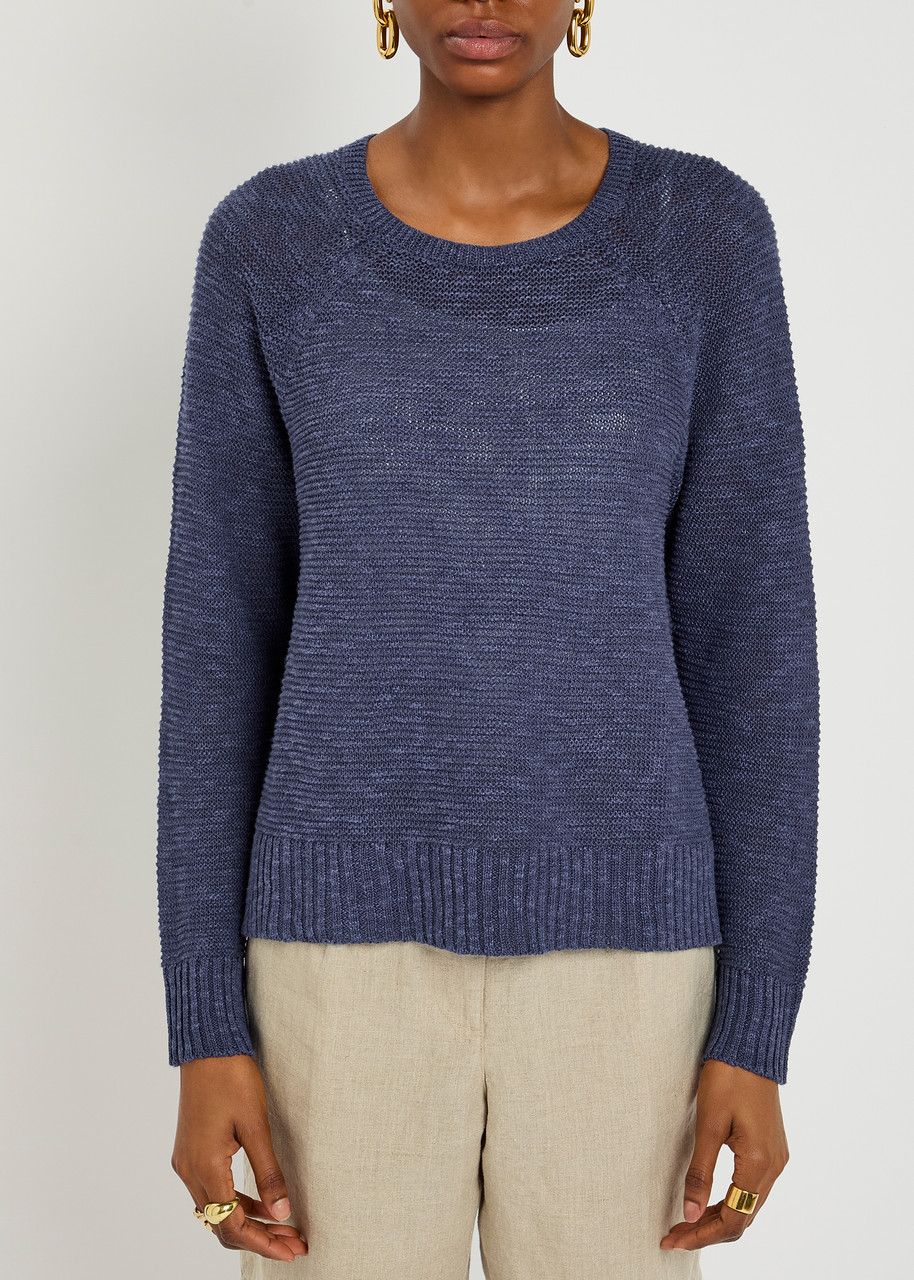 Eileen Fisher Crew Neck Raglan Sleeve Sweater