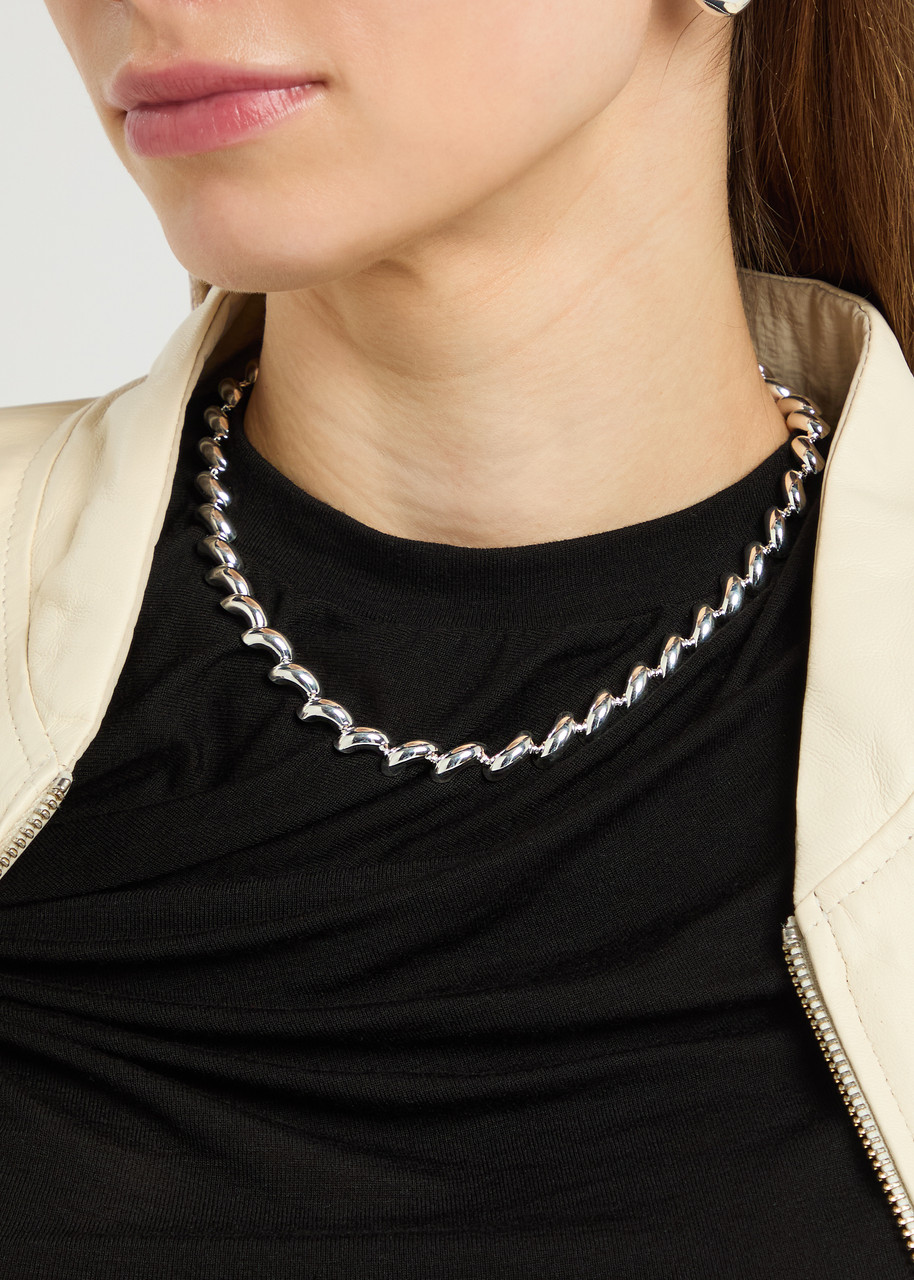  Lie Studio The Edith Necklace - Silver - One Size 