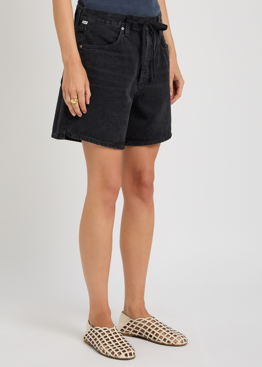 Citizen Of Humanity Citizens Of Humanity Brynn Drawstring Denim Shorts