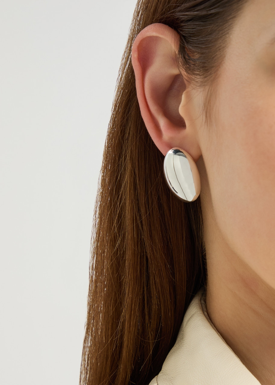 Lie Studio The Camille Sterling Silver Stud Earrings