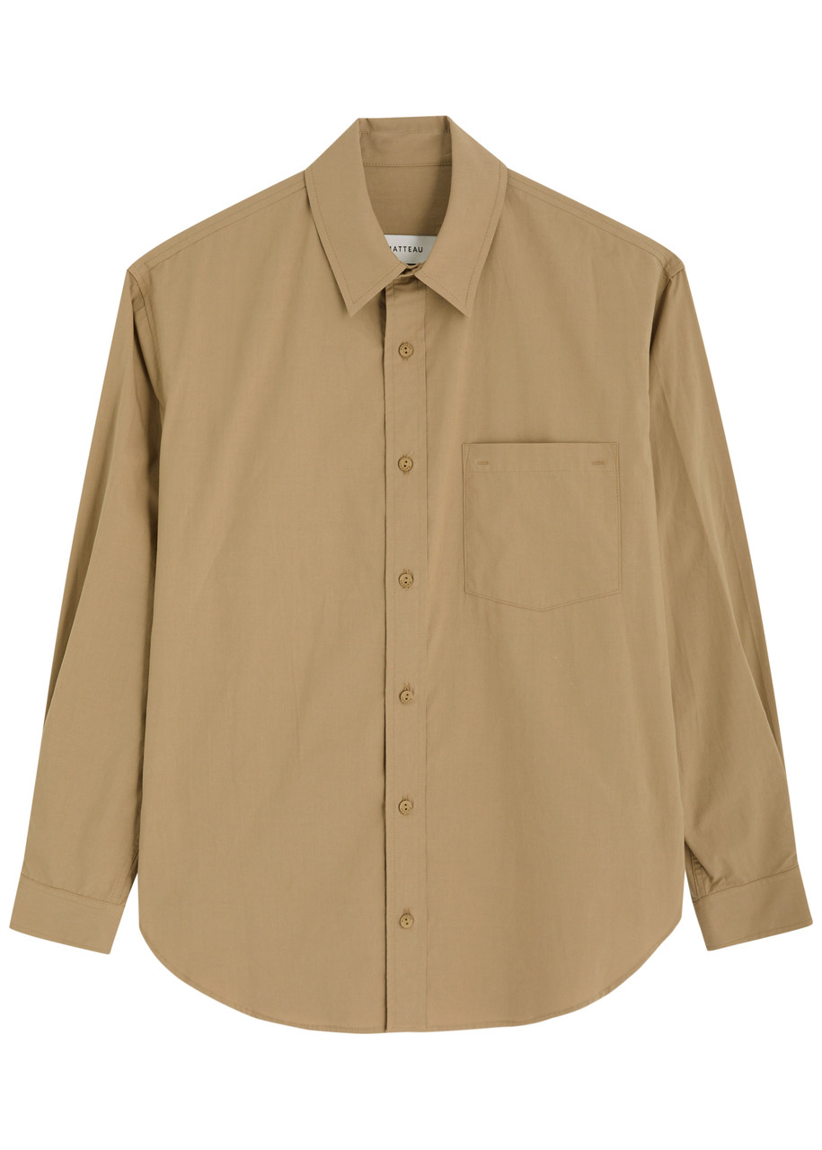 Matteau Tan Relaxed Shirt