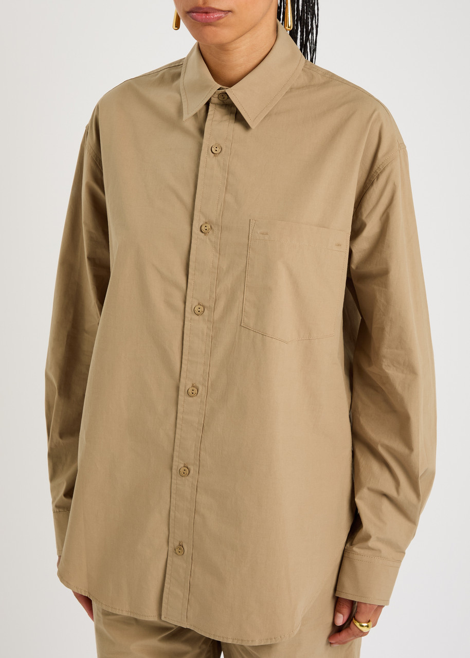 Matteau Tan Relaxed Shirt