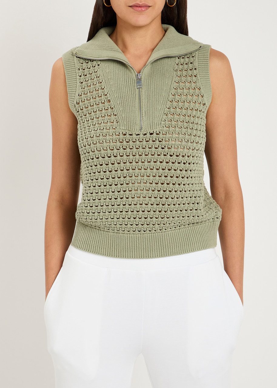 Varley Bains Half-zip Knit Vest