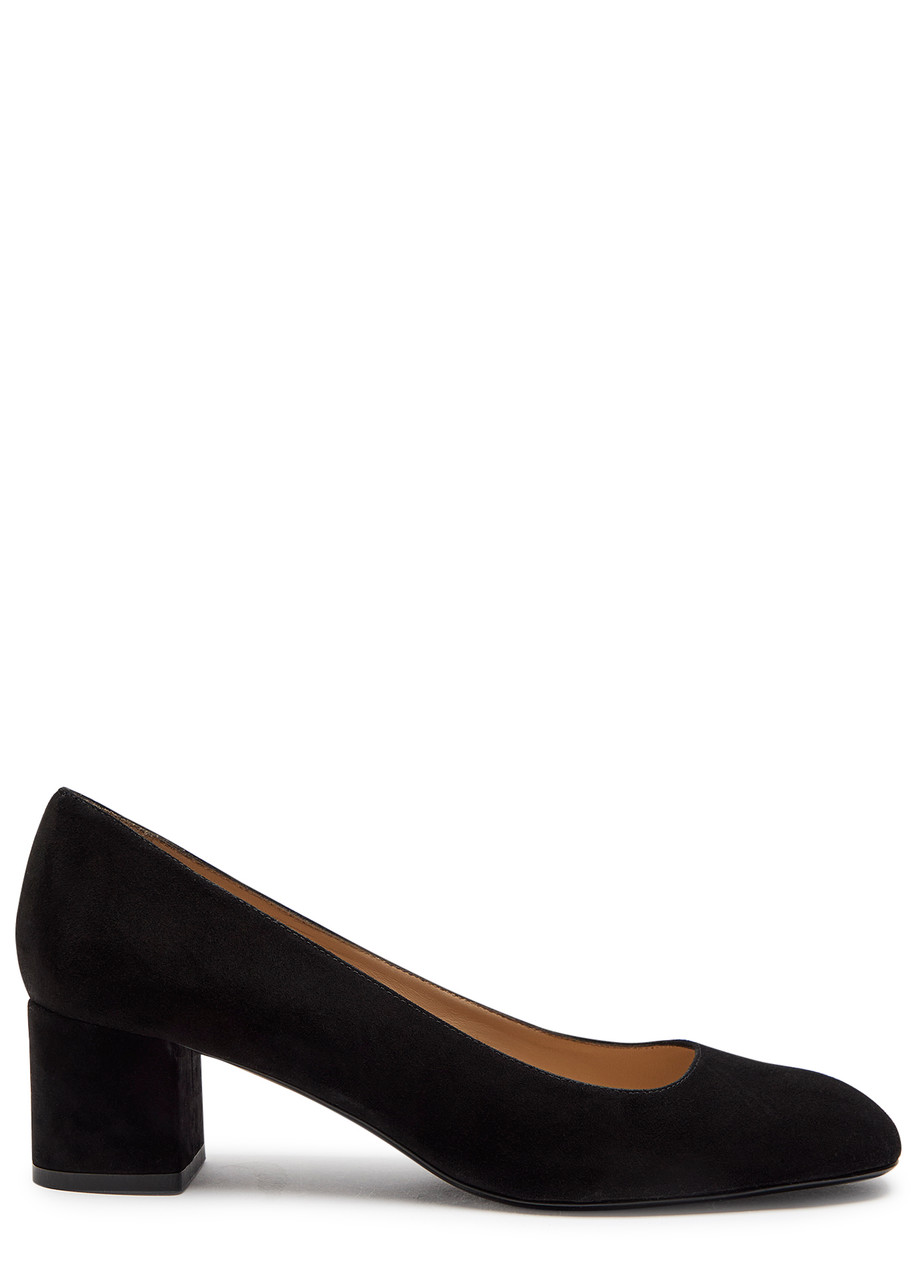 Stuart Weitzman 50mm Maeve Suede Pumps