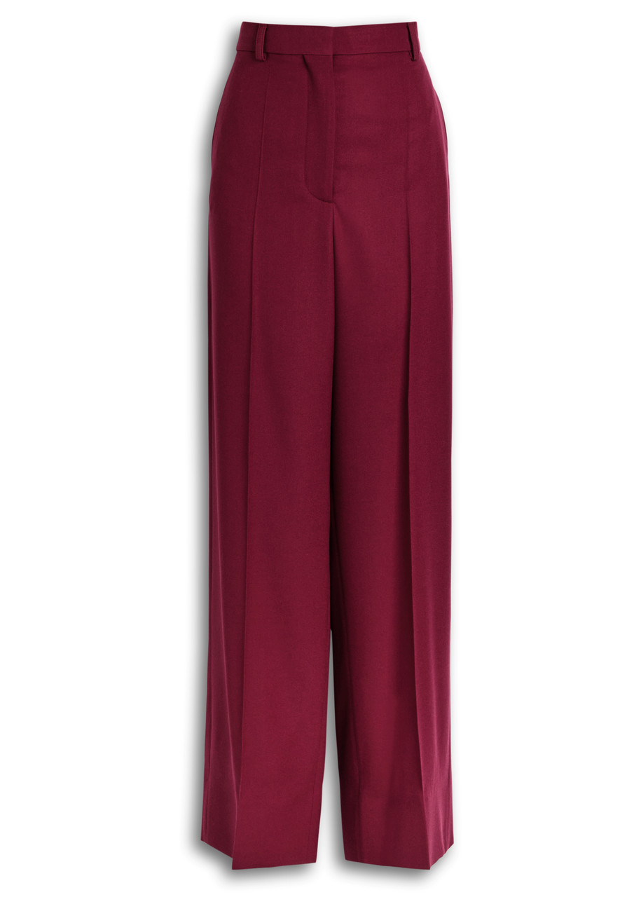 Stella Mccartney Flannel Loose Trouser