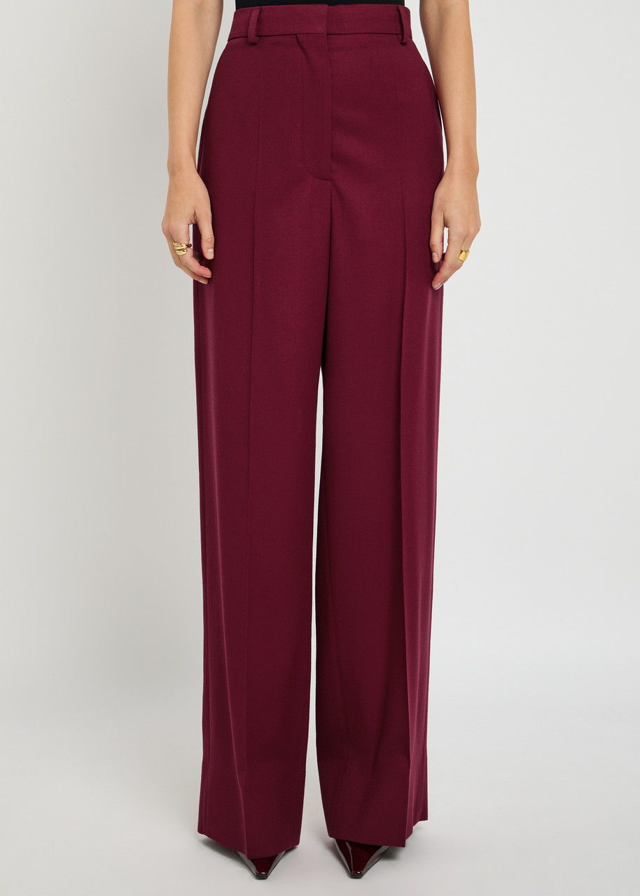 Stella Mccartney Flannel Loose Trouser