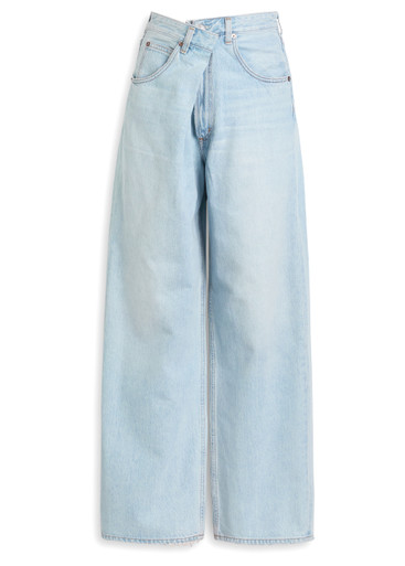 AGOLDE Vana fold-effect wide-leg jeans | Harvey Nichols AGOLDE Vana fold-effect wide-leg jeans | Harvey Nichols