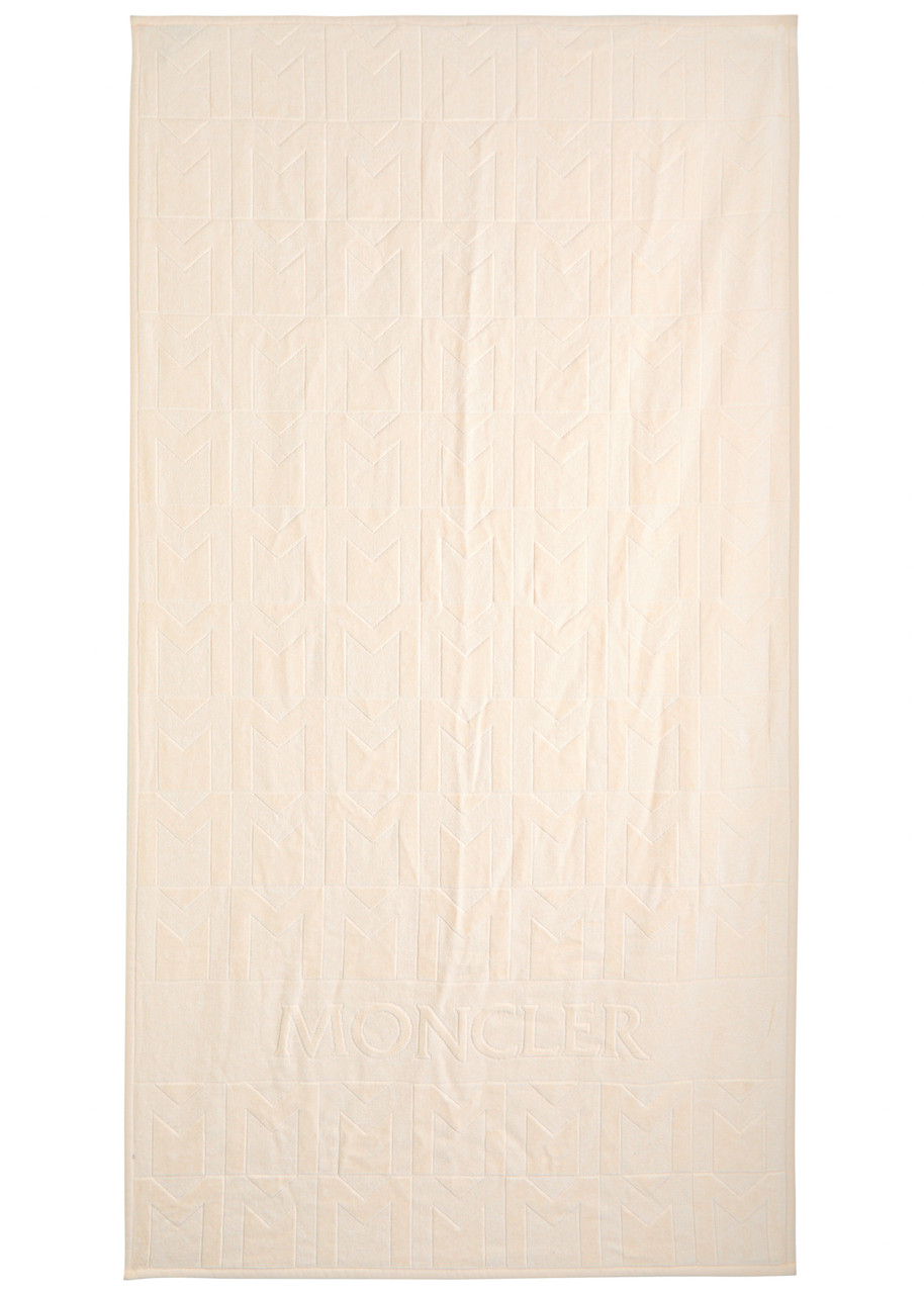 Moncler Monogram-jacquard Beach Towel