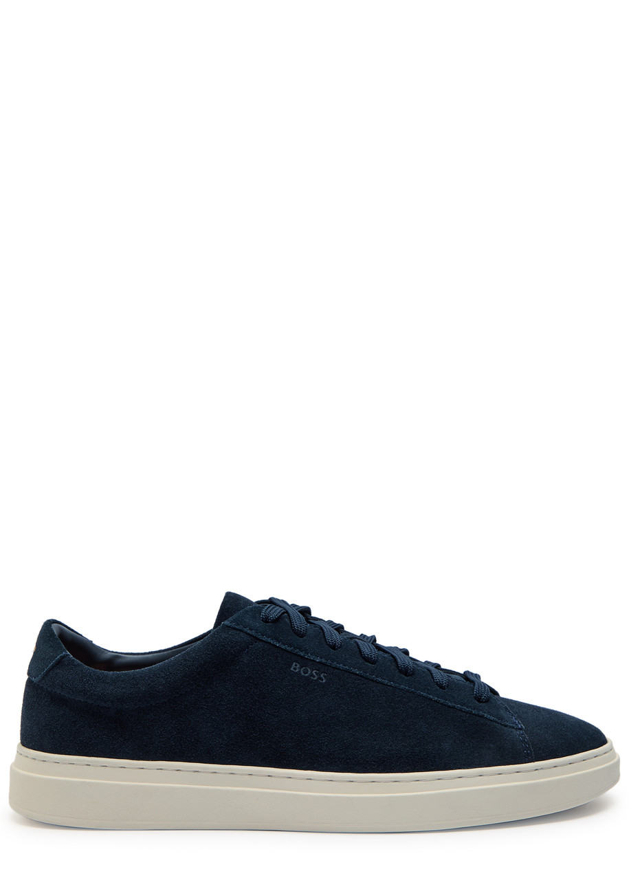 Boss Kieran Suede Sneakers - Navy - 10 (IT44 / UK10)
