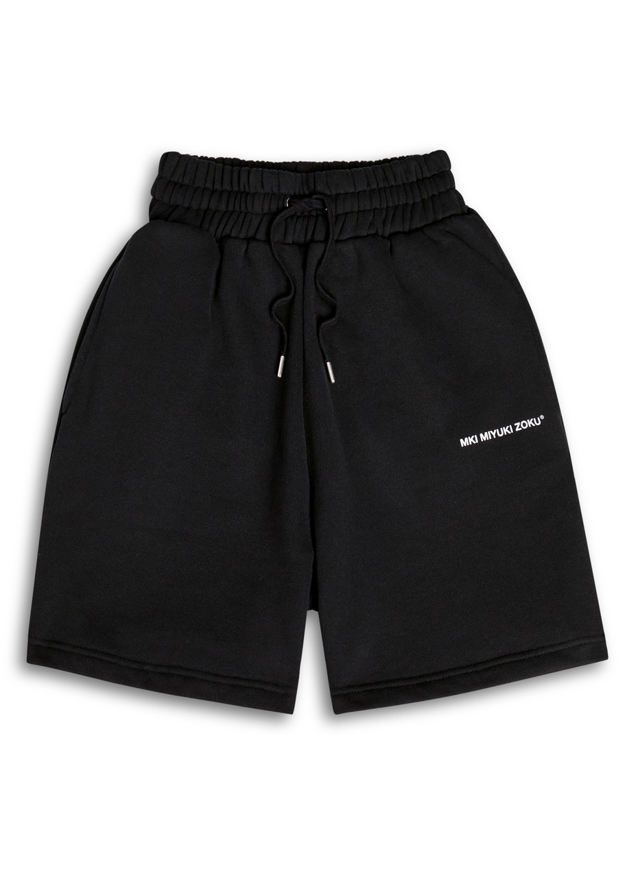 Mki Miyuki Zoku Uniform Cotton-blend Shorts In Black