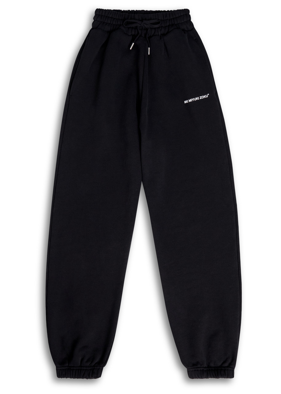 Mki Miyuki Zoku Logo-print Cotton-blend Sweatpants