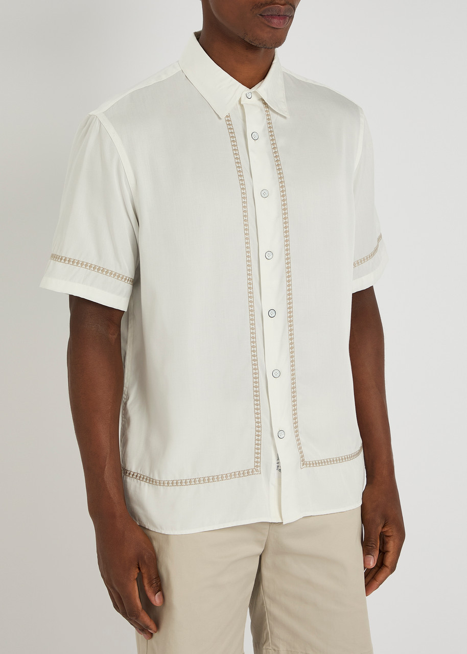 Rag & Bone Dalton Embroidered Woven Shirt