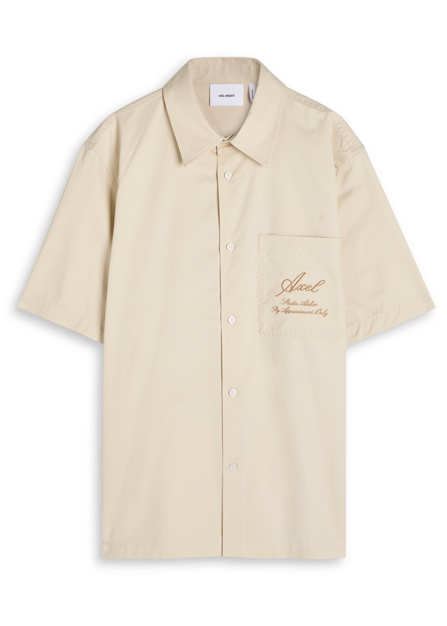Axel Arigato Stitch Shirt With Logo Embroidery